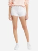 Джинсовые шорты женские Levi`s 36556443 27 Белые (1159783218) - изображение 1