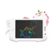 Дитячий графічний LCD планшет для малювання Kids Pad 10" Unicorn Pink - зображення 1