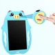 Дитячий графічний LCD планшет для малювання Kids Pad 9" Piggy Blue - зображення 3
