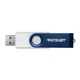 Флешка USB 3.2 Gen 1 Patriot Xporter 64 ГБ, двойной интерфейс, поворотный корпус, бело-синий - изображение 3