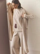 Костюм вязаный утепленный женский Dressa 70799 44-48 Бежевый (2000406200170_D) - изображение 6