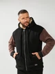 Чоловічий теплий костюм Lenato "Norman" 48-50 чорний - шоколад - зображення 5
