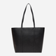 Torba shopper damska ze skóry naturalnej DKNY Seventh Avenue Md Ew Tote R41AKC01 Czarna (755404250376) - obraz 3