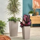 Вазон Lechuza Cubico Color 22 Песочно-коричневый (13128) (4008789131287) - изображение 6