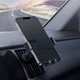 Держатель для телефона на дефлектор (воздуховод) Metal Age 2 Gravity Air Outlet Car Mount, Dark Gray, Baseus (SUJS000013) - изображение 4