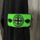 Термопатч Стон Айленд (Stone Island) Black x Green + 2 пуговицы Зеленый - изображение 8