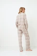 Женская пижама фланель рубашка и брюки Aruelle Elsie pajama long S - изображение 2