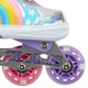 Роликовые коньки раздвижные Banwei 901-3 размер 31-34 White-Purple-Multicolor - изображение 5