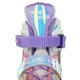Роликовые коньки раздвижные Banwei 901-3 размер 31-34 White-Purple-Multicolor - изображение 6