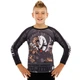 Рашгард дитячий лонгслів компресійний Monkey Jiu-Jitsu Sp-Sport 3624 розмір XL (140-150 см) Black-Grey - зображення 1