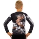 Рашгард дитячий лонгслів компресійний Monkey Jiu-Jitsu Sp-Sport 3624 розмір XL (140-150 см) Black-Grey - зображення 4