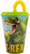 Стакан для детей с трубочкой Stor Dinosaur 430 мл (26230) - изображение 1