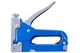 Степлер пружинний Mastertool 41-0905 скоба R53 4-14 мм з плавним регулюванням сили удару в металевому корпусі синій (33-102-41-0905) - зображення 1