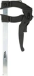 Струбцина столярная Mastertool 07-0013 F-Type быстрозажимная 200х90 мм 600 Н с храповым механизмом черная (33-102-07-0013) - изображение 3