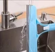 Щетка для мытья стекол и плитки с пульверизатором Economix Cleaning (Голубая) - изображение 2