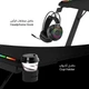 Стол игровой компьютерный геймерский XTRIKE ME DK-05 с LED RGB подсветкой - изображение 9