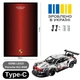 Арт Держатель Рамка на Стену 80x50 см. для Фирменного Конструктора Technic (42096) Porsche 911 RSR / Порше / Type-C - изображение 4