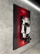 Арт Держатель Рамка на Стену 80x50 см. для Фирменного Конструктора Technic (42096) Porsche 911 RSR / Порше / Type-C - изображение 10