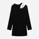 Платье женское Zara 4387/268 M Черное (04387268800037) - изображение 6