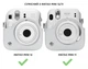 Набір Камера моментального друку Fujifilm INSTAX Mini 12 Clay White / Чохол білий / Фотопапір на 20 знімків / Фотоальбом білий на 108 знімка - изображение 14