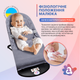 Сменный чехол на шезлонг babybjorn для шезлонга Baby Bjorn Balance Soft бежевый в клетку хлопок (BBS-00-12) - изображение 3