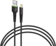Кабель Intaleo CBFLEXL1 USB-A to Lightning 12W 1.2 м Черный (1283126577673) - изображение 1
