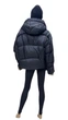 Куртка женская зимняя Clasna короткая с натуральным утеплителем CW24D763DW S черный - изображение 2
