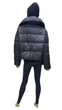 Куртка женская зимняя Clasna бомбер короткая пуховая CW24D556DW M черный - изображение 2