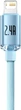 Кабель Baseus Crystal Shine Series Fast Charging Data Cable USB to iP 2.4A 2 м Sky Blue (CAJY001203) - зображення 3