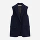 Куртка женская Zara 6136/241 XS Темно-Синяя (06136241401017) - изображение 3