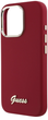 Панель Guess Hardcase Silicone Script Metal Logo для Apple iPhone 16 Pro Magenta (GUHCP16LSMBSLM) - зображення 6