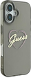 Панель Guess Hardcase IML Heart для Apple iPhone 16 Plus Black (GUHCP16MHCHGSPK) - зображення 4