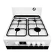 Комбінована плита Artel Apetito 04-E White - зображення 5