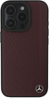 Панель Mercedes-Benz Wood Imitation Leather MagSafe для iPhone 16 PRO MAX Red (MEHMP16X23RBGVR) - зображення 1