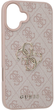 Панель Guess Hardcase 4G Big Logo для Apple iPhone 16 Pink (GUHCP16S4GMGPI) - зображення 4