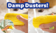 Губка для пыли Scrub Daddy Dump Duster желтая (5060481023795) - изображение 6