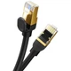 Сетевой кабель Baseus High Speed CAT8 40Gigabit Ethernet Cable (Round Cable) 0.5m (B0013320A111-00) Cluster Black - изображение 3