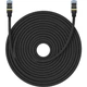 Мережевий кабель Baseus High Speed CAT7 10Gigabit Ethernet Cable (Braided Cable) 25m (B0013320B111-10) Cluster Black - зображення 2