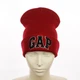 Молодежная шапка бини с вышивкой Гэп (GAP) (One-size) Красный - изображение 1