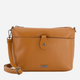 Torebka crossbody damska ze skóry naturalnej VENEZIA D001LECUTOR003 Brązowa (5906140576410) - obraz 1