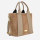 Torba shopper damska zamszowa VENEZIA D023SUBRTOR100 Brązowa (5906140580981) - obraz 3