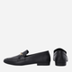 Loafersy damskie skórzane VENEZIA E057LEBLOBM029 39 25 cm Czarne (5906140619124) - obraz 4