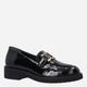 Loafersy damskie lakierowane VENEZIA E053PABLOBM029 37 24 cm Czarne (5906140542064) - obraz 3