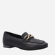 Loafersy damskie skórzane VENEZIA A014LEBLOBM028 40 26 cm Czarne (5906140520253) - obraz 3