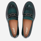 Loafersy damskie lakierowane VENEZIA E011PAGROBM061 36 23.5 cm Zielone (5906140555927) - obraz 5