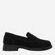 Loafersy damskie zamszowe VENEZIA A015SUBLOBM028 37 24 cm Czarne (5906140520284) - obraz 1