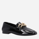 Loafersy damskie lakierowane VENEZIA L052PABLOBM034 40 26 cm Czarne (5906140543153) - obraz 3