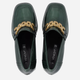 Loafersy damskie lakierowane VENEZIA D002NAGROBM011 39 25 cm Zielone (5906140446416) - obraz 5