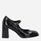 Buty Mary Jane damskie lakierowane VENEZIA D003NABLOBC011 41 26.5 cm Czarne (5906140446492) - obraz 1