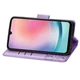 Чехол-книжка с рисунком UniCase Butterfly Pattern для Samsung Galaxy A24 (A245) - Light Purple - изображение 3